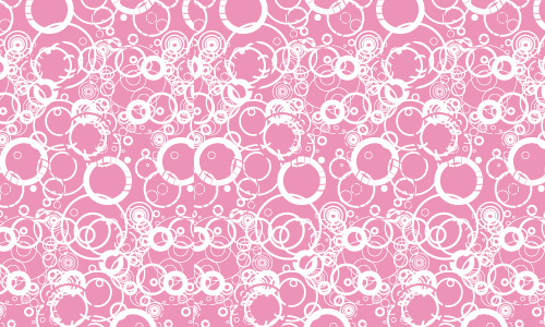 Pink Grungy Circles